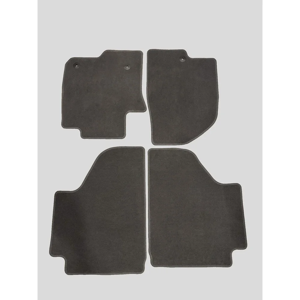 GM OEM Carpet Floor Mats Set of 4 Black Charcoal #86281794 Front & Rear